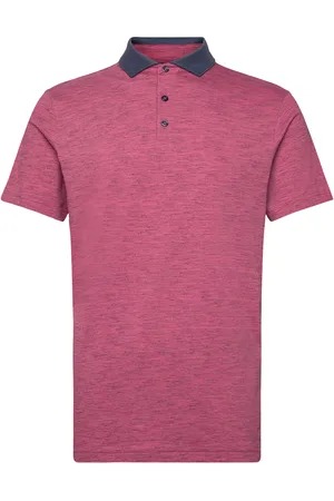 Travis Mathew Common Interest Sport Men Sport Clothing Sport Tops Sport Polos Sport Short-sleeved Polos Pink