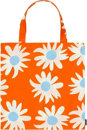 Marimekko Rakastaa Ei Rakasta Bag 44X43 Bags Totes Orange