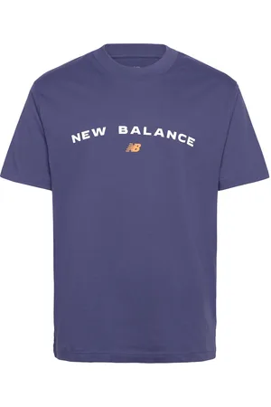 New Balance Reimagined Graphic T-Shirt 1 Sport Men Sports Clothes Sport Tops Sport T-Skjorte Blue