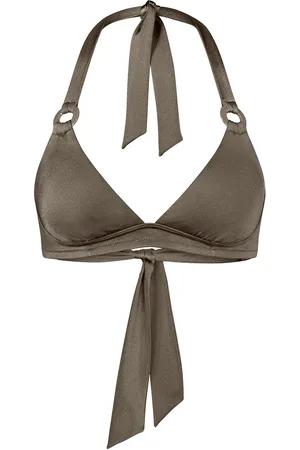 Triumph Midnight Swim P Swimwear Bikinis Bikini Tops Triangle Bikinitops Khaki Green