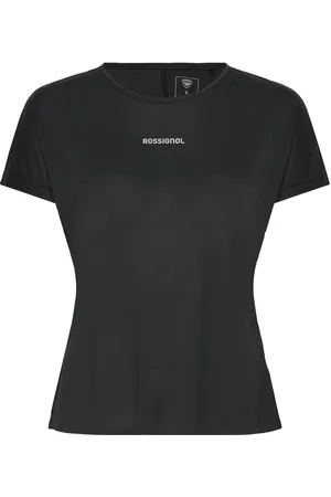 Rossignol W Sapa Tee Sport Women Sport Clothing Sports Tops & T-shirts Sport T-Skjorte Black