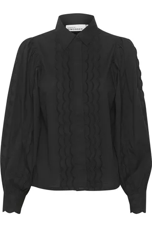 Karen by Simonsen Nadiakb Shirt Tops Shirts Long-sleeved Black