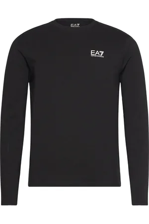 EA7 T-Shirt Tops T-Langærmet Skjorte Black