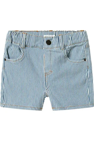 Lil Atelier Nmmhalfdan Loose Shorts 4001-Hs Lil Bottoms Shorts Blue