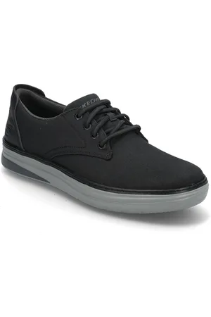 Skechers Mens Hyland Low-top Sneakers Black