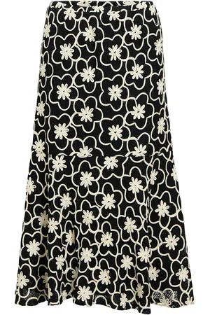 Object Objcalla Hw Midi Skirt 138 Skirts Knee-length & Midi Skirts Black