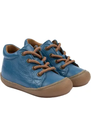 Pom Pom First™ Sport Lace Shoe Shoes Pre-walkers - Beginner Shoes Blue