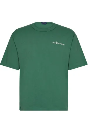 Ralph Lauren Relaxed Fit Logo Jersey T-Shirt Designers T-Kortærmet Skjorte Green