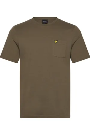 Lyle & Scott Pocket T-Shirt Tops T-Kortærmet Skjorte Brown