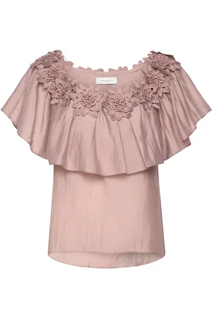 Copenhagen Muse Cmmolly-Blouse Tops Blouses Short-sleeved Pink