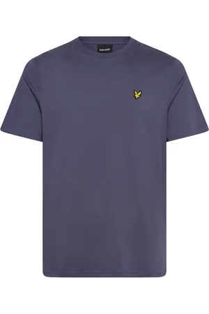 Lyle & Scott Plain T-Shirt Tops T-Kortærmet Skjorte Blue