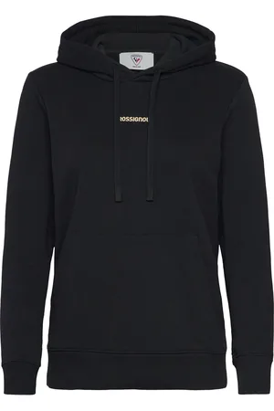 Rossignol W Presset H Sport Women Sport Clothing Sport Sweatshirts & Hoodies Sport Hoodies Black
