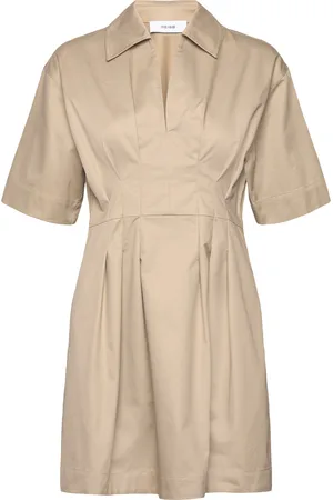 Reiss Rosalie Kort Kjole Beige