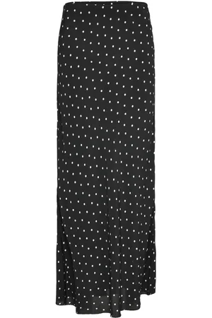 Lindex Skirt Ylvis Skirts Knee-length & Midi Skirts Black