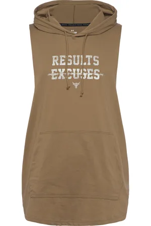 Under Armour Pjt Rck Wire Sl Hd Sport Men Sport Clothing Sport Tops Sport Tank Tops Brown