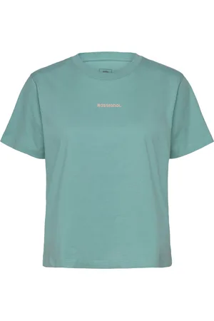 Rossignol W Waterfall Tee Sport Women Sport Clothing Sports Tops & T-shirts Sport T-Skjorte Blue