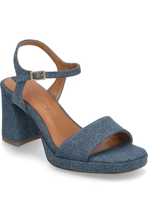 Tamaris Women Sandals Sandal Med Hæl Blue
