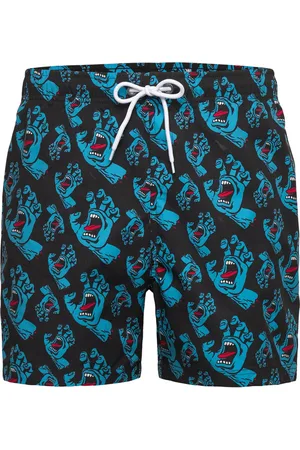 Santa Cruz Hands All Over Swimshort Badeshorts Black