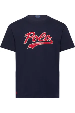 Ralph Lauren Classic Fit Logo Jersey T-Shirt Tops T-Kortærmet Skjorte Navy