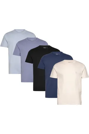 Abercrombie & Fitch Anf Mens Knits Tops T-Kortærmet Skjorte Multi/patterned