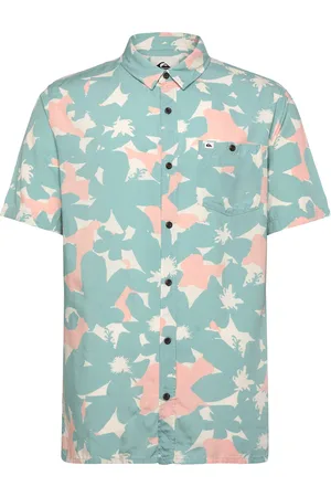 Quiksilver Safe Paradise Ss Sport Men Sport Clothing Sport Tops Sport Shirts Blue