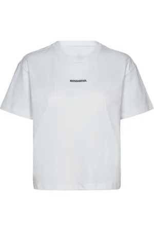 Rossignol W Presset Tee Sport Women Sport Clothing Sports Tops & T-shirts Sport T-Skjorte White