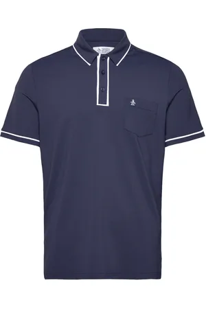 Original Penguin The Technical Earl Sport Men Sport Clothing Sport Tops Sport Polos Sport Short-sleeved Polos Navy