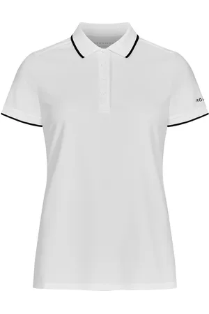 Röhnisch Miriam Poloshirt Sport Women Sport Clothing Sports Tops & T-shirts Sport Polos White