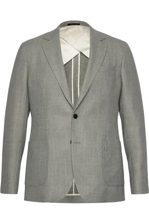 Reiss Stack Designers Blazers Single Breasted Blazers Grey