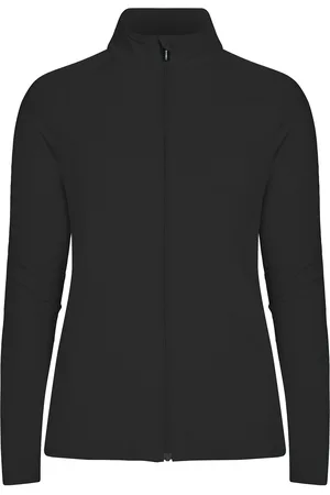 Röhnisch Nicky Full Zip Tops Sweatshirts & Hoodies Fleeces & Midlayers Black