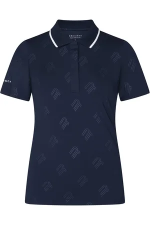 Röhnisch Deni Poloshirt Sport T-shirts & Tops Polos Navy