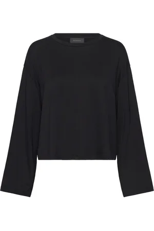 RESIDUS Gigi Top Tops T-shirts & Tops Long-sleeved Black