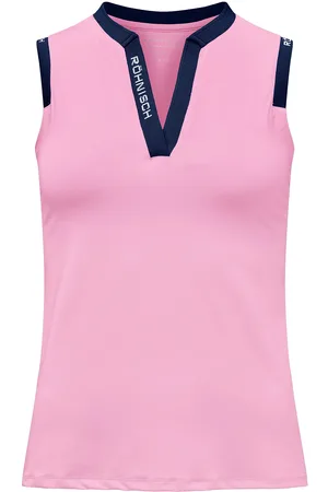 Röhnisch Abby Sleeveless Top Sport T-shirts & Tops Sleeveless Pink