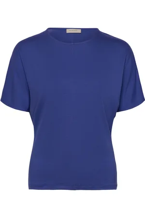 RESIDUS Glass Top Tops T-shirts & Tops Short-sleeved Blue