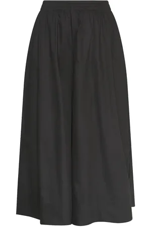 MSCH Mschlenna Hw Skirt Pants Skirts Knee-length & Midi Skirts Black