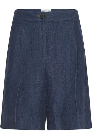 MSCH Mschnaira Claritta Shorts Bottoms Shorts Bermudas Navy