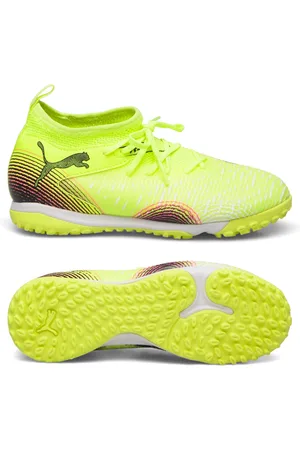 PUMA Future 8 Match Tt + Mid Jr Shoes Sports Shoes Football Boots Yellow