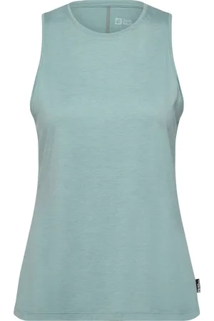 Jack Wolfskin Travel Top W Sport Sport Clothing Sports Tops & T-shirts Sport Tank Tops Blue