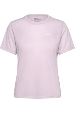 Jack Wolfskin Vonnan S/S T W Sport Women Sport Clothing Sports Tops & T-shirts Sport T-Skjorte Pink