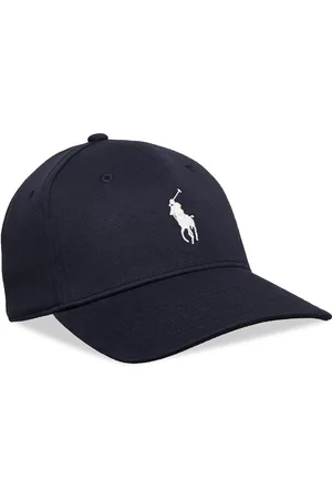 Ralph Lauren Double-Knit Jacquard Ball Cap Accessories Headwear Caps Blue