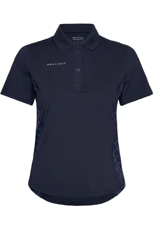 Röhnisch Nicky Poloshirt Sport Women Sport Clothing Sports Tops & T-shirts Sport Polos Navy