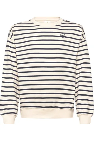 The New Tnnero Os Sweatshirt Tops Sweatshirts & Hoodies Sweatshirts White