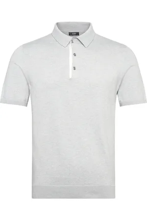 Reiss Finch Tops Polos Short-sleeved Grey