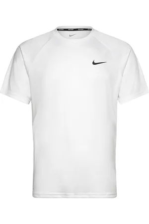 Nike Nike Essential Short Sleeve Hydroguard Sport Men Men Sports Clothes Sport Tops Sport T-Skjorte White