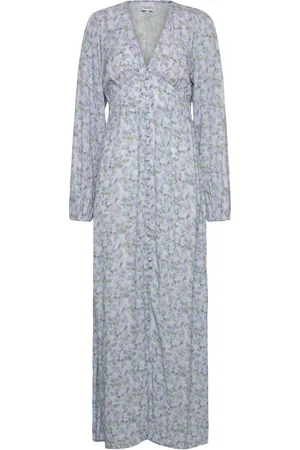 Noella Lilith Maxi Dress Maxikjole Festkjole Blue