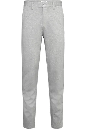 U.S. Polo Assn. Milo Reg Pf Uspa M Pant Bottoms Trousers Formal Grey