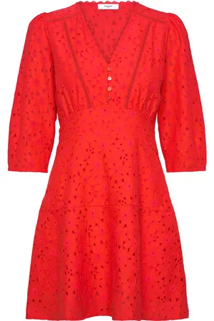 Suncoo Carin Kort Kjole Red