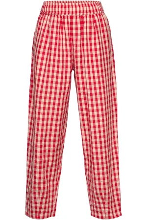 The New Tnnally Carrot Pants Bottoms Trousers Red