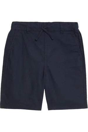Lyle & Scott Linen Short Bottoms Shorts Navy