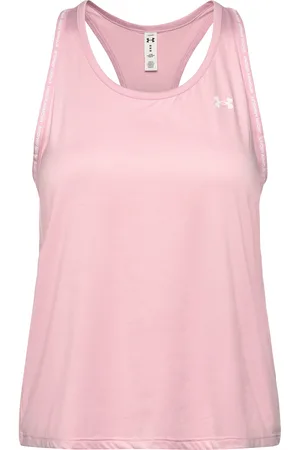 Under Armour Tech Knockout Tank Sport Women Sport Clothing Sports Tops & T-shirts Sport Tank Tops Pink
